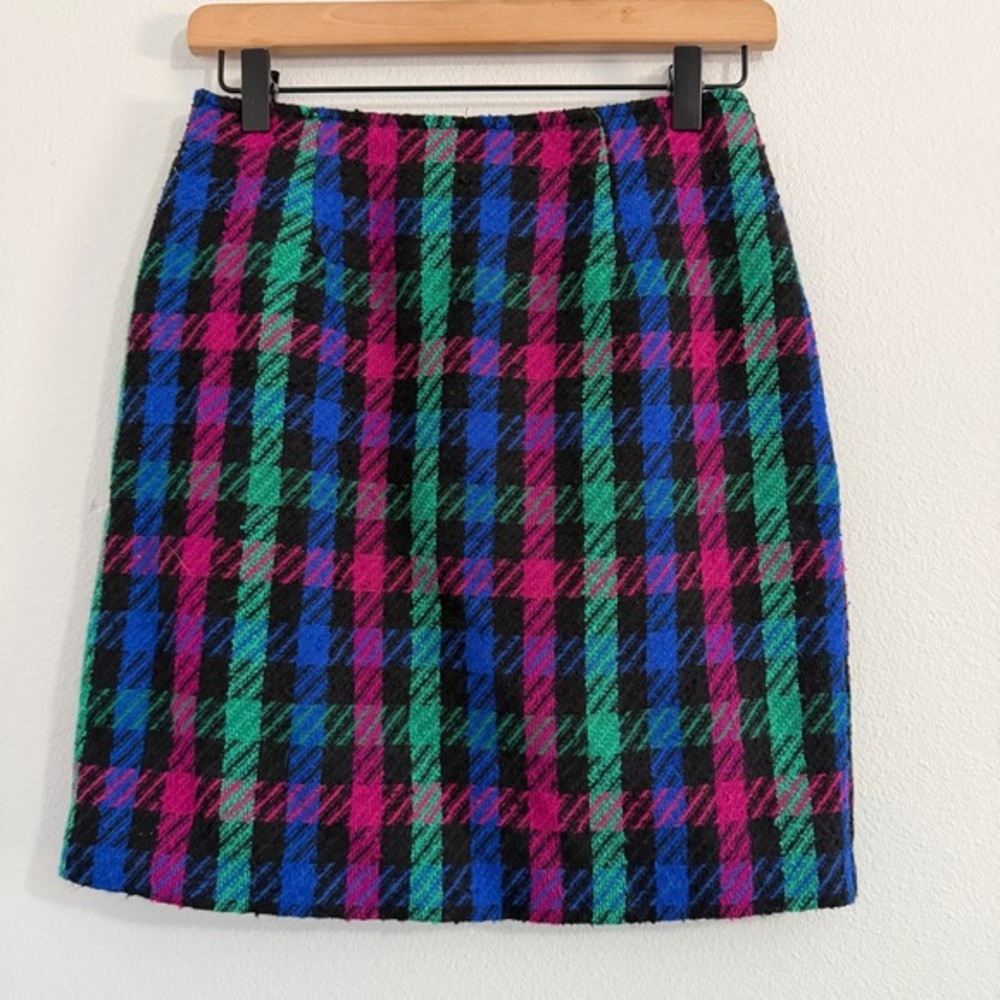 Vintage - Tracy Evans -‎ Plaid Mini Skirt